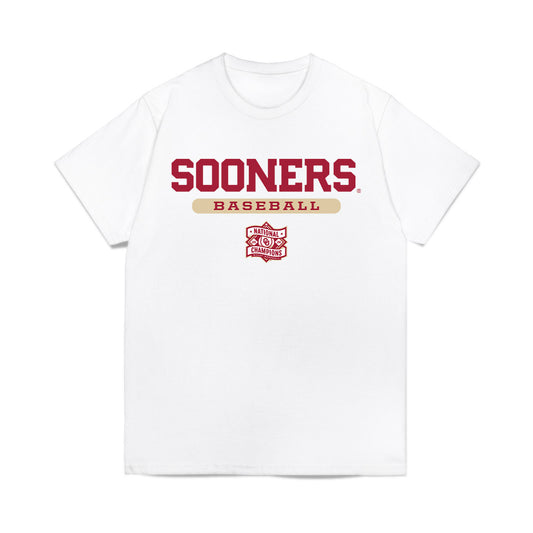 Oklahoma - NCAA Baseball : 2026 National Champions Comfort Colors T-Shirt-0