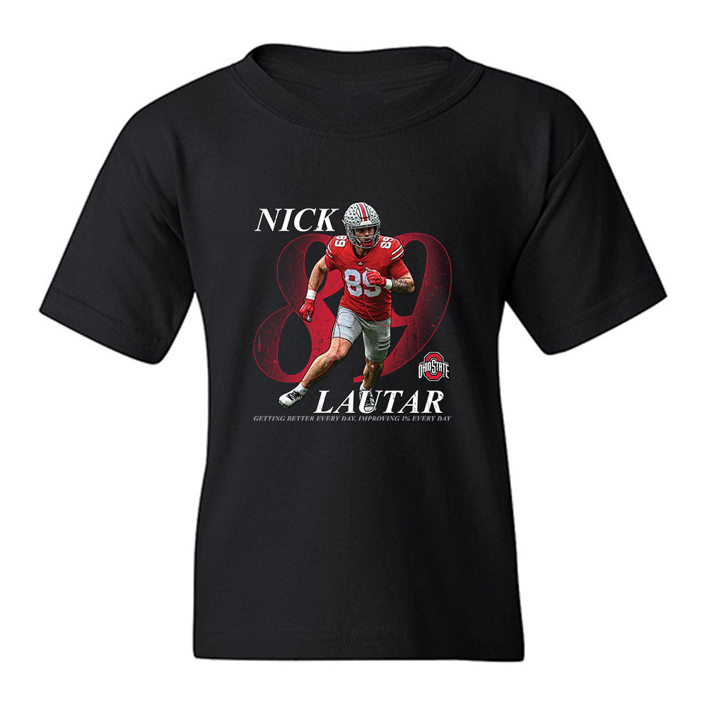 Ohio State - NCAA Football : Nick Lautar - Breakthrough Youth T-Shirt-0