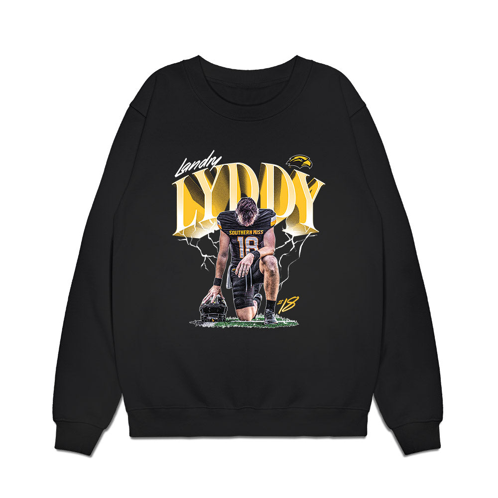 Southern Miss - NCAA Football : Landry Lyddy - Collage Premium Crewneck Sweatshirt-0
