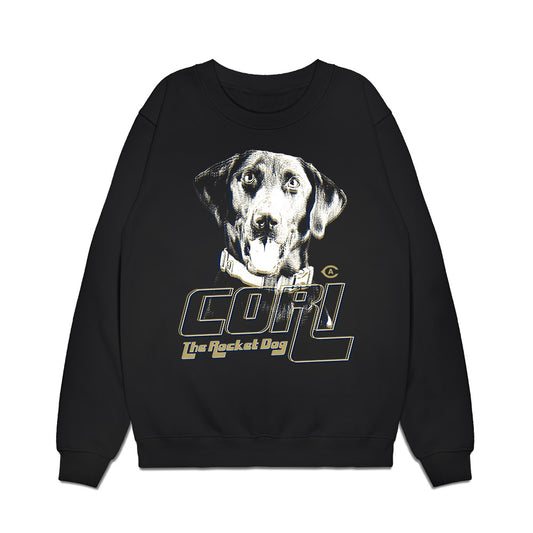 UC Davis - : Cori The Rocket Dog - Premium Crewneck Sweatshirt-0