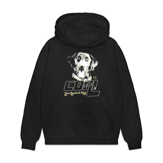 UC Davis - : Cori The Rocket Dog - Premium Hooded Sweatshirt-0