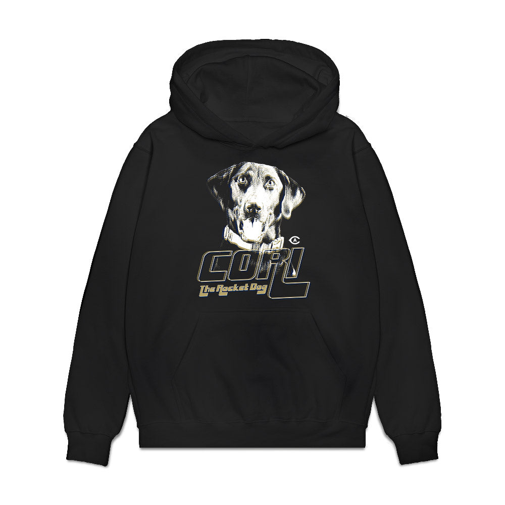 UC Davis - : Cori The Rocket Dog Premium Hooded Sweatshirt-0