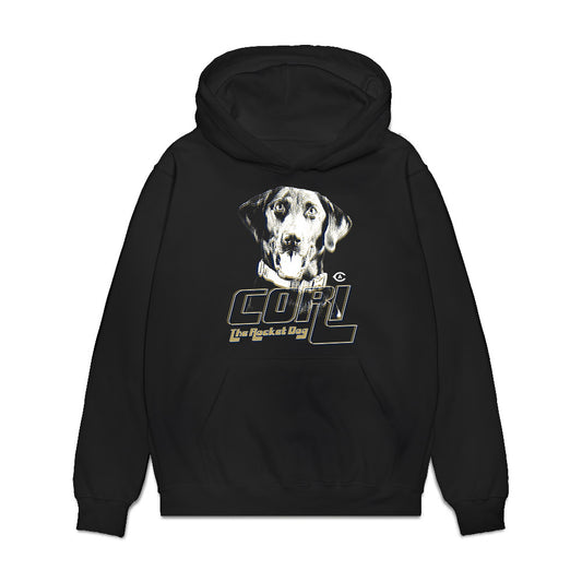 UC Davis - : Cori The Rocket Dog Premium Hooded Sweatshirt-0