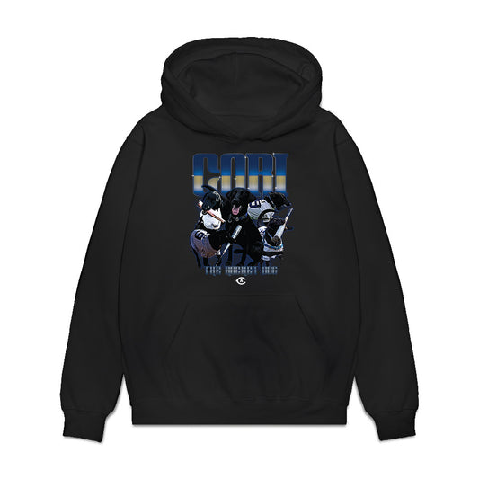 UC Davis - : Cori The Rocket Dog Premium Hooded Sweatshirt-0