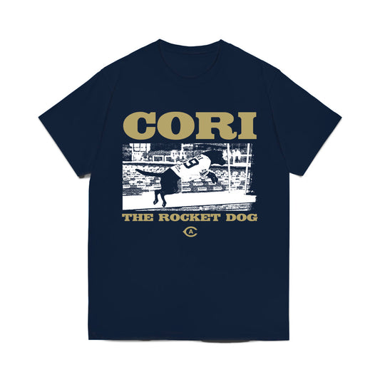 UC Davis - : Cori The Rocket Dog Comfort Colors T-Shirt-0