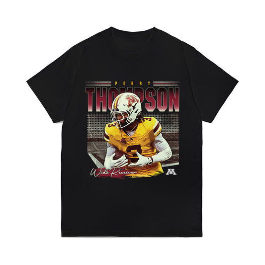 Minnesota - NCAA Football : Perry Thompson - Collage Comfort Colors T-Shirt-0