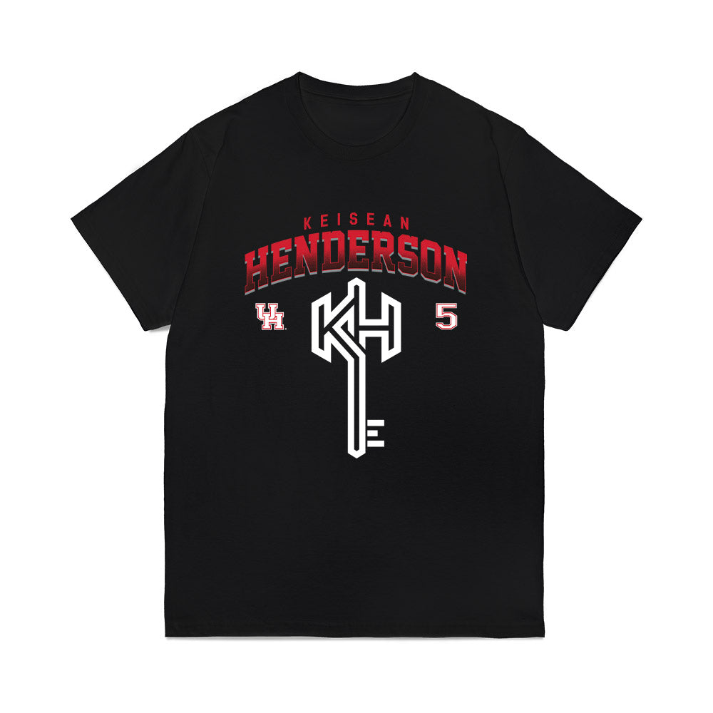Houston - NCAA Football : Keisean Henderson - Graphic Comfort Colors T-Shirt-0