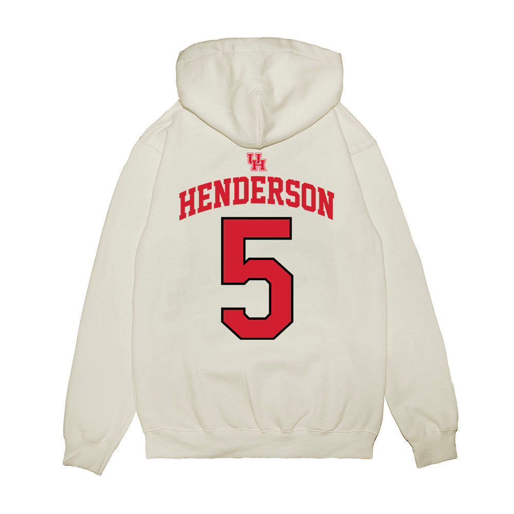 Houston - NCAA Football : Keisean Henderson - Graphic Premium Hooded Sweatshirt-1