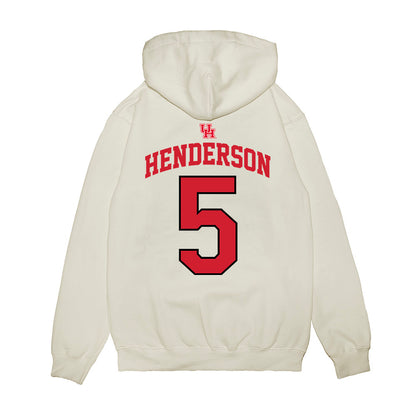 Houston - NCAA Football : Keisean Henderson - Graphic Premium Hooded Sweatshirt-1