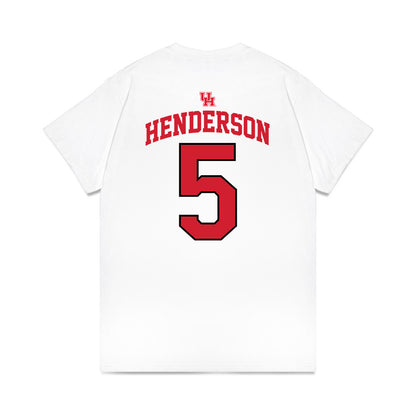 Houston - NCAA Football : Keisean Henderson - Graphic Comfort Colors T-Shirt-1