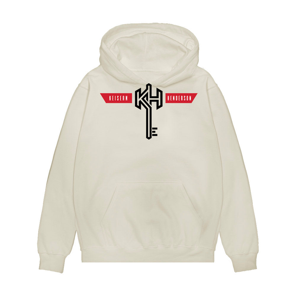 Houston - NCAA Football : Keisean Henderson - Graphic Premium Hooded Sweatshirt-0