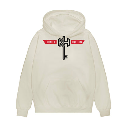 Houston - NCAA Football : Keisean Henderson - Graphic Premium Hooded Sweatshirt-0