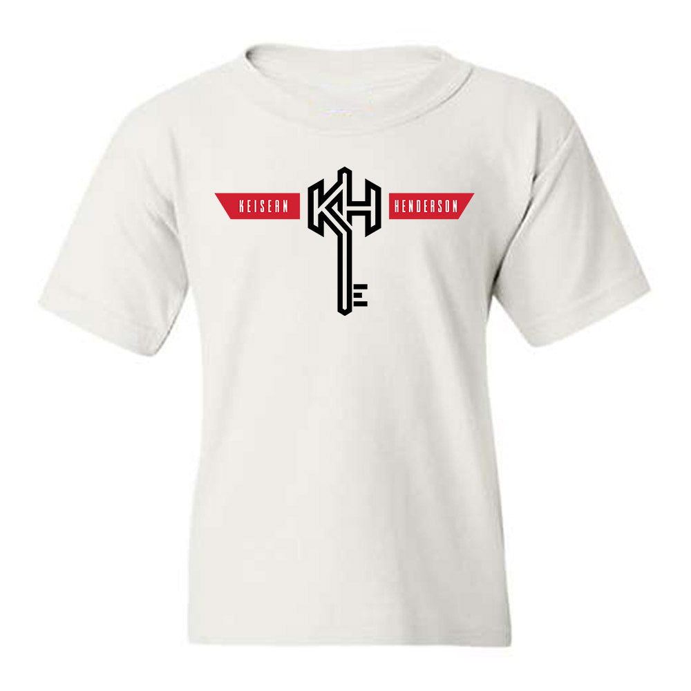 Houston - NCAA Football : Keisean Henderson - Graphic Youth T-Shirt-0