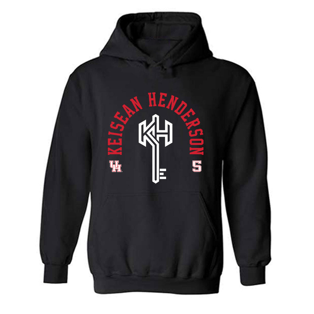 Houston - NCAA Football : Keisean Henderson - Graphic Hooded Sweatshirt-0