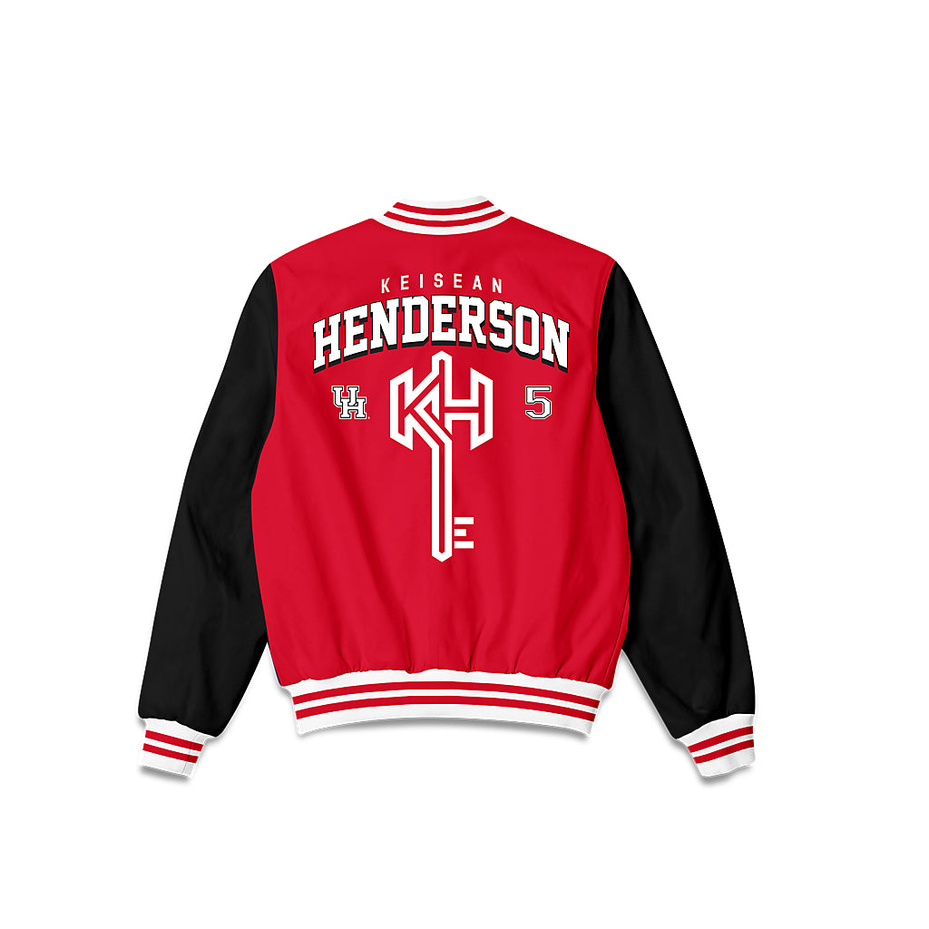 Houston - NCAA Football : Keisean Henderson - Bomber Jacket-1
