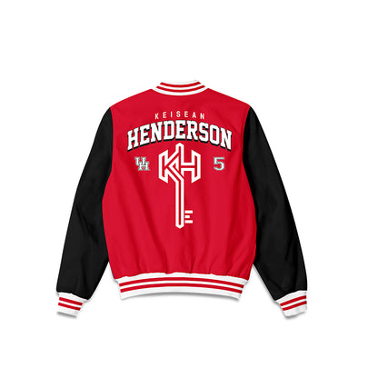 Houston - NCAA Football : Keisean Henderson - Bomber Jacket-1