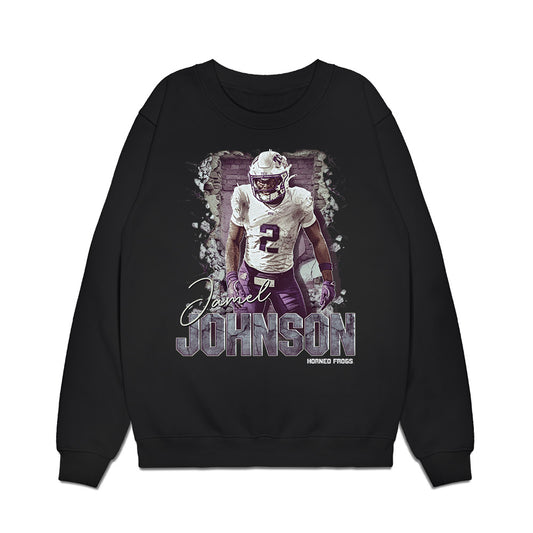 TCU - NCAA Football : Jamel Johnson - Legacy Premium Crewneck Sweatshirt-0