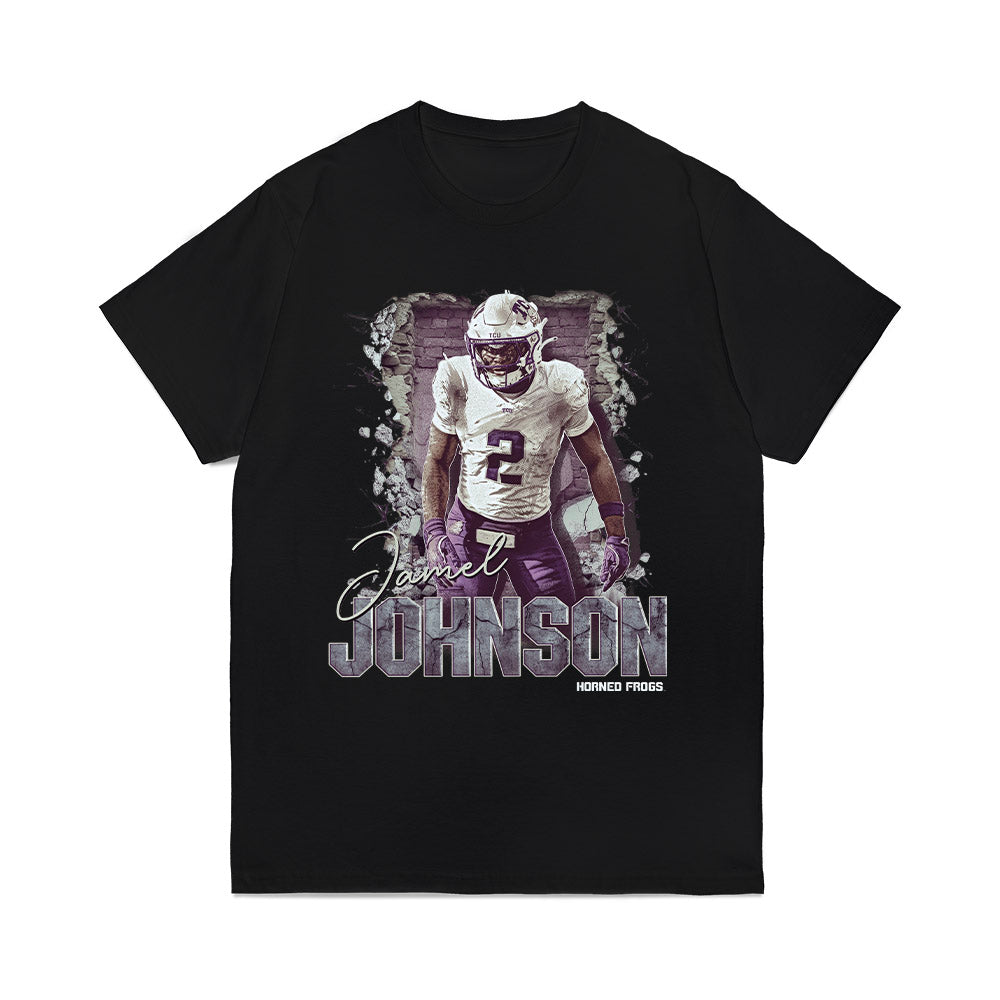 TCU - NCAA Football : Jamel Johnson - Legacy Comfort Colors T-Shirt-0