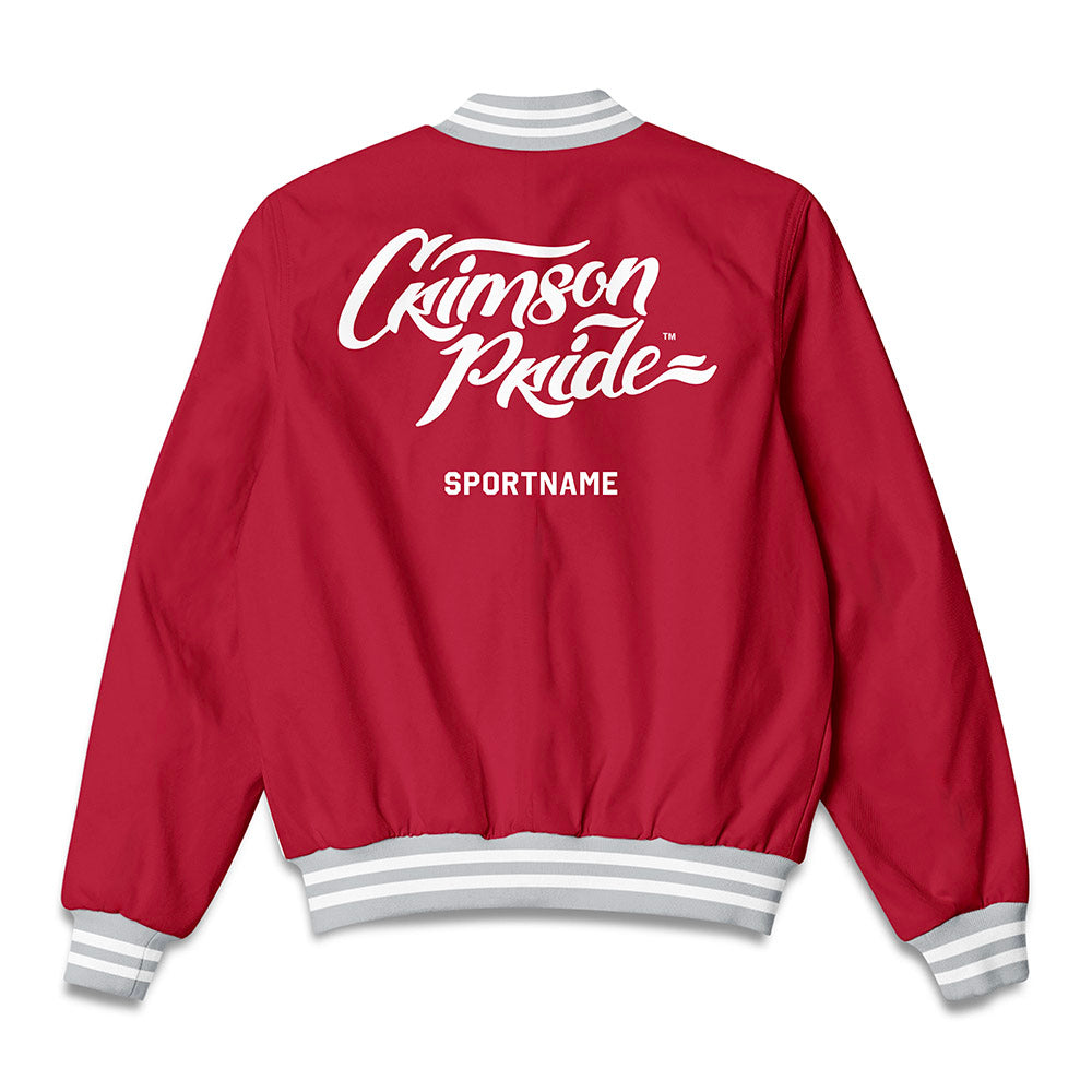 IU Columbus - All NCAA Sports : Red Bomber Jacket-1