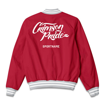 IU Columbus - All NCAA Sports : Red Bomber Jacket-1
