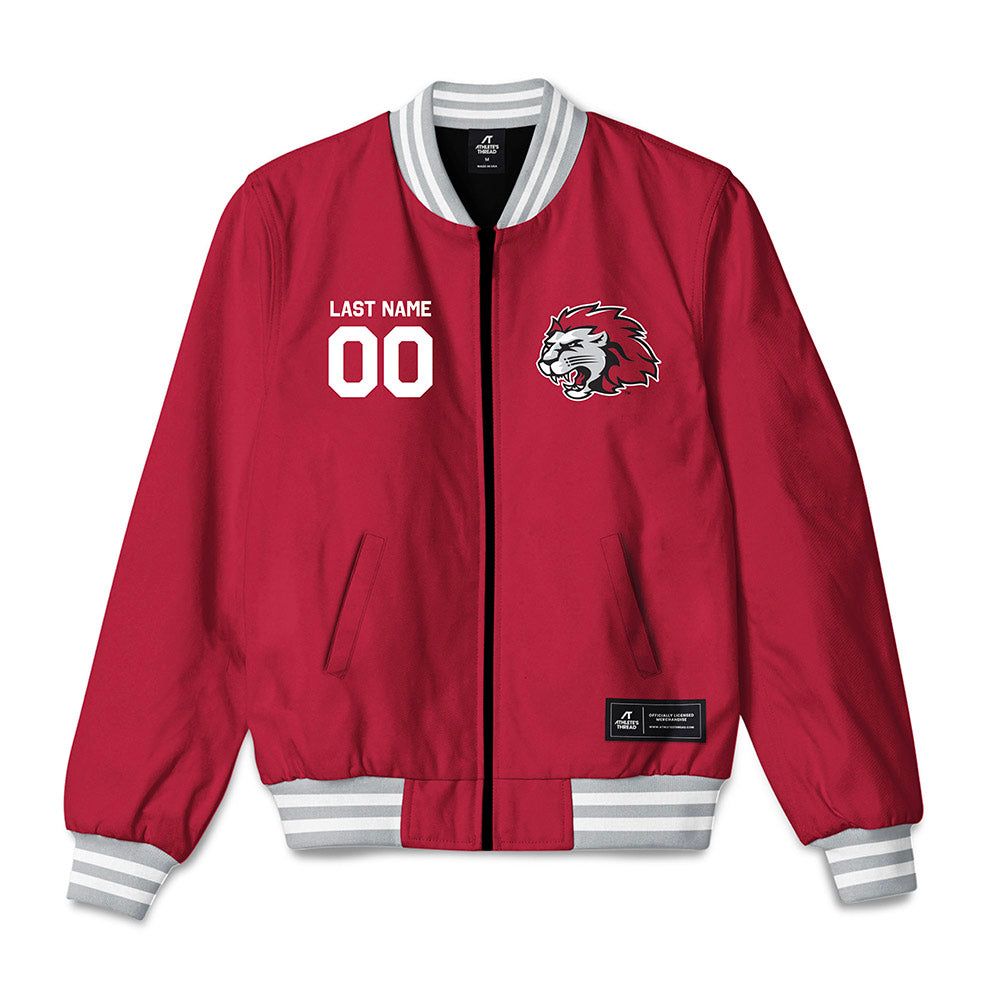 IU Columbus - All NCAA Sports : Red Bomber Jacket-0