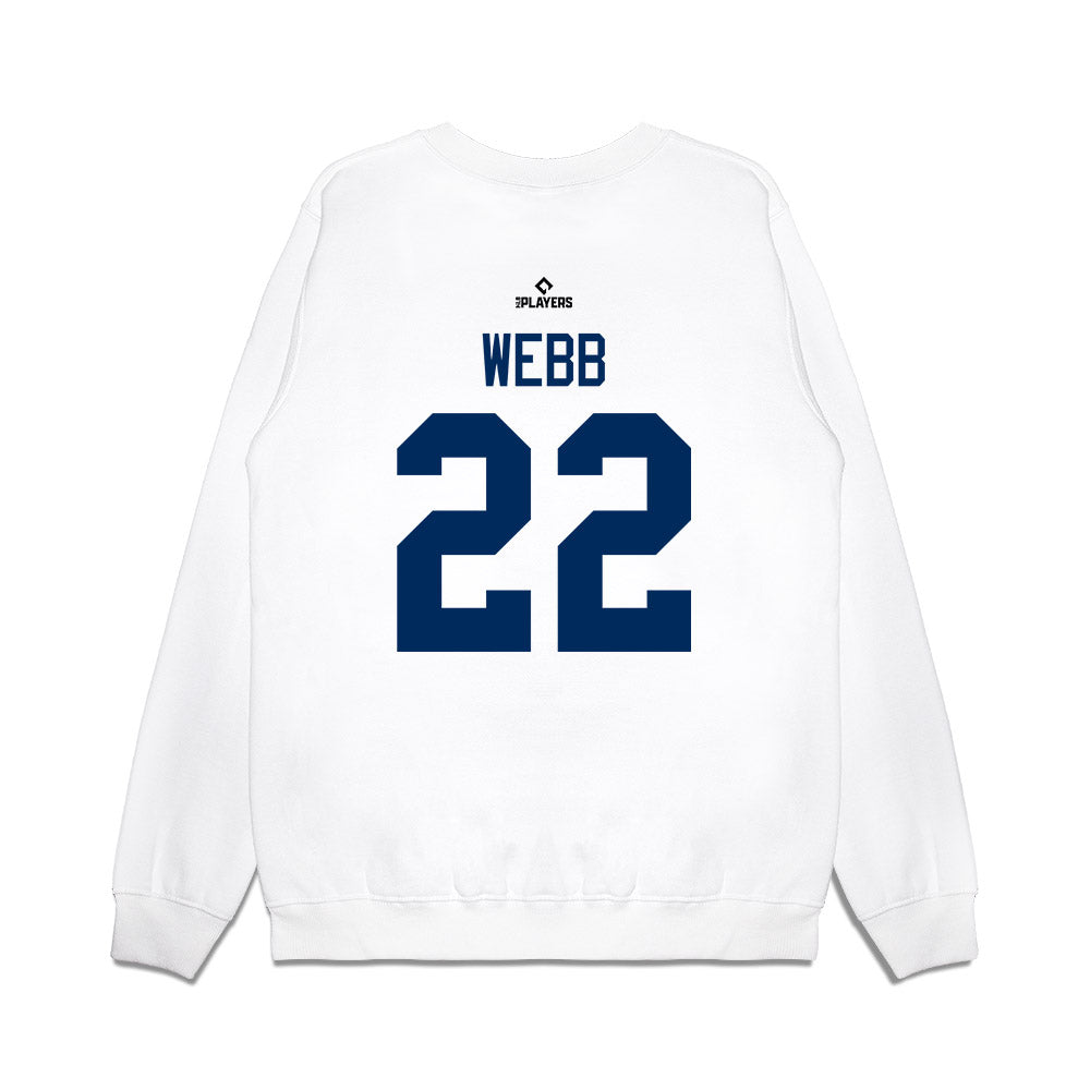 Columbus Clippers - MILB Baseball : Ryan Webb - Premium Crewneck Sweatshirt-1