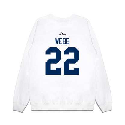 Columbus Clippers - MILB Baseball : Ryan Webb - Premium Crewneck Sweatshirt-1