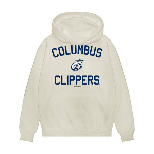 Columbus Clippers - MILB Baseball : Rorik Maltrud - Premium Hooded Sweatshirt-0