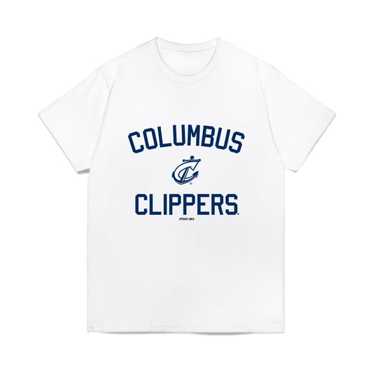 Columbus Clippers - MILB Baseball : Hunter Stanley - Comfort Colors T-Shirt-0