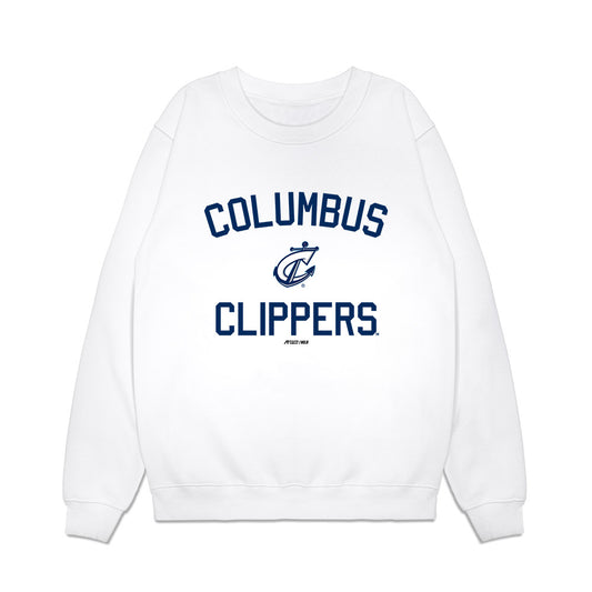 Columbus Clippers - MILB Baseball : Carlos Hernandez - Premium Crewneck Sweatshirt-0