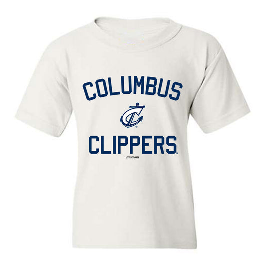 Columbus Clippers - MILB Baseball : Rorik Maltrud - Youth T-Shirt-0