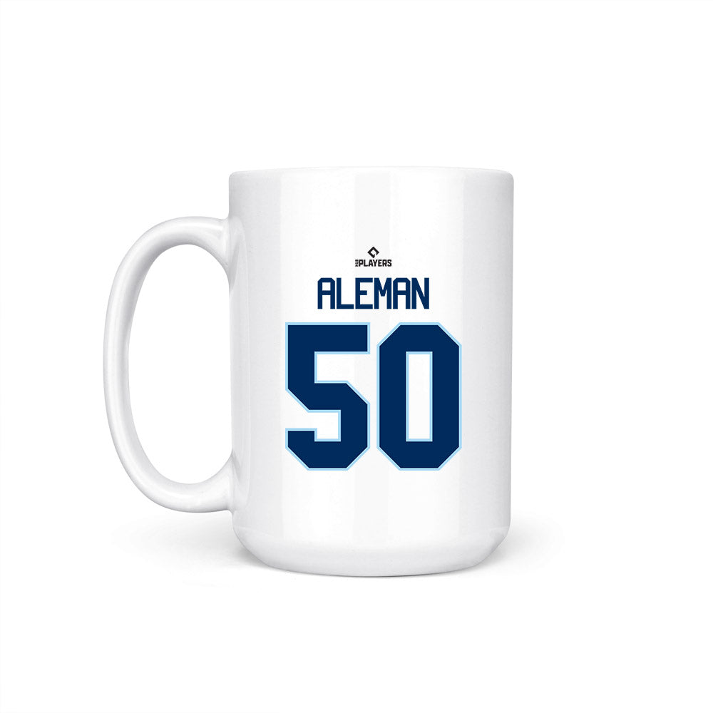 Columbus Clippers - MILB Baseball : Franco Aleman - Coffee Mug-1