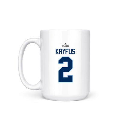 Columbus Clippers - MILB Baseball : CJ Kayfus - Coffee Mug-1