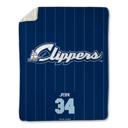 Columbus Clippers - MILB Baseball : Jack Jasiak - Blanket-0