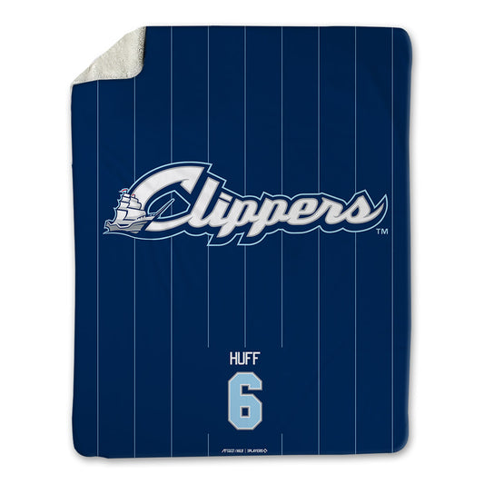 Columbus Clippers - MILB Baseball : Kody Huff - Blanket-0