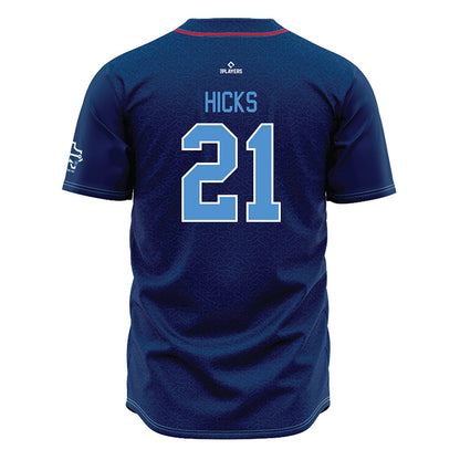 CC Hooks - MILB Baseball : James Hicks - Jersey-1