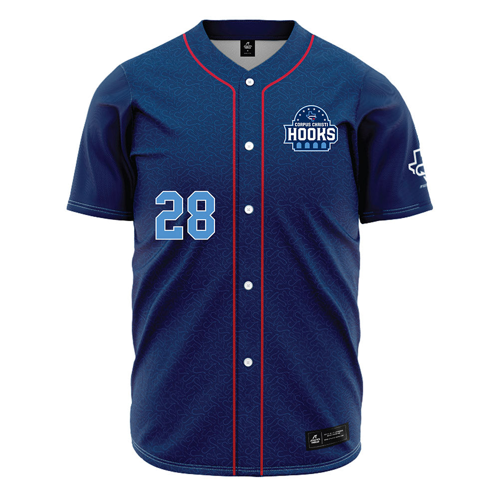CC Hooks - MILB Baseball : Cole Hertzler - Jersey-0