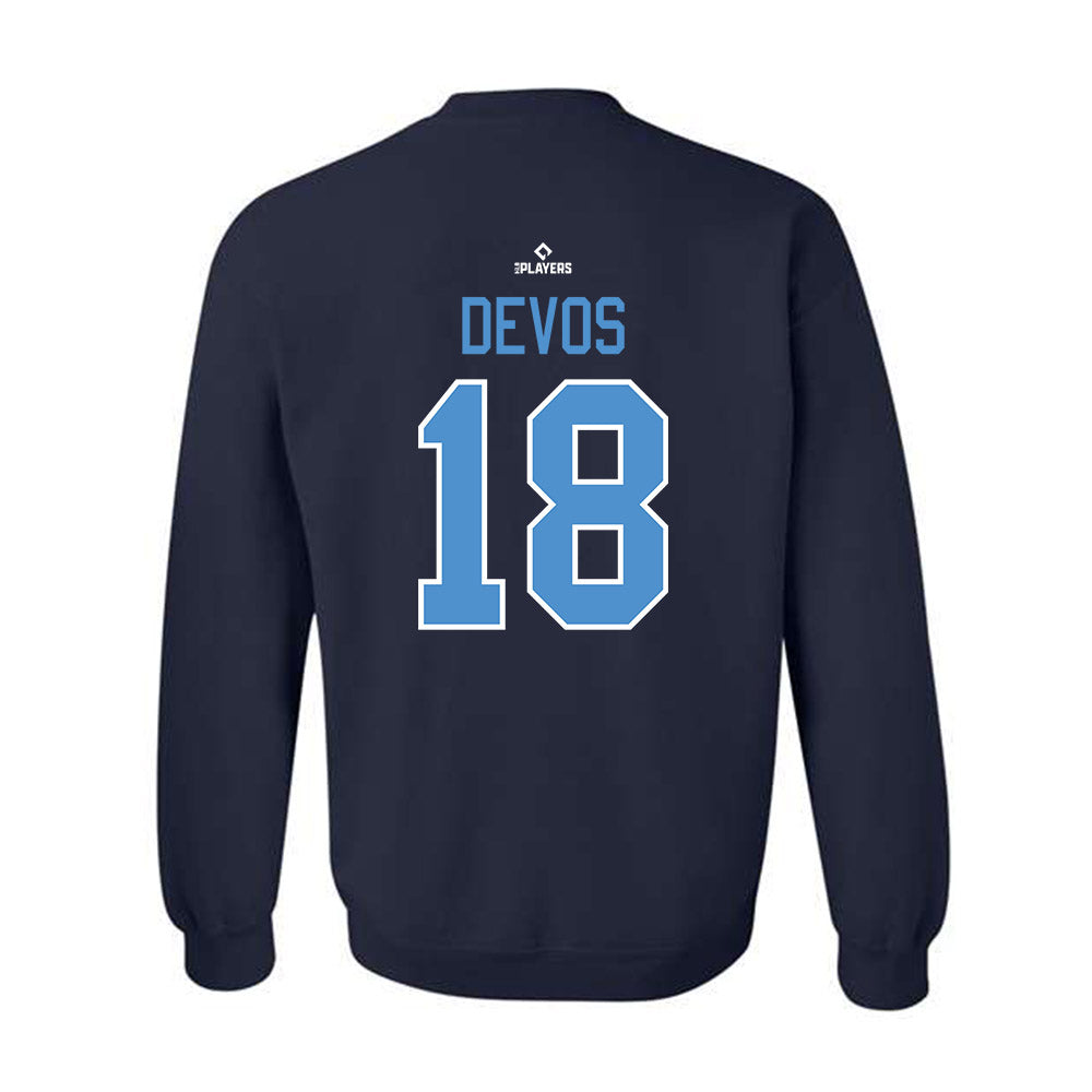 CC Hooks - MILB Baseball : Nolan DeVos - Crewneck Sweatshirt-1