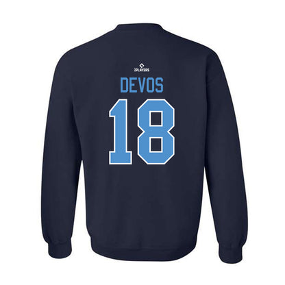 CC Hooks - MILB Baseball : Nolan DeVos - Crewneck Sweatshirt-1