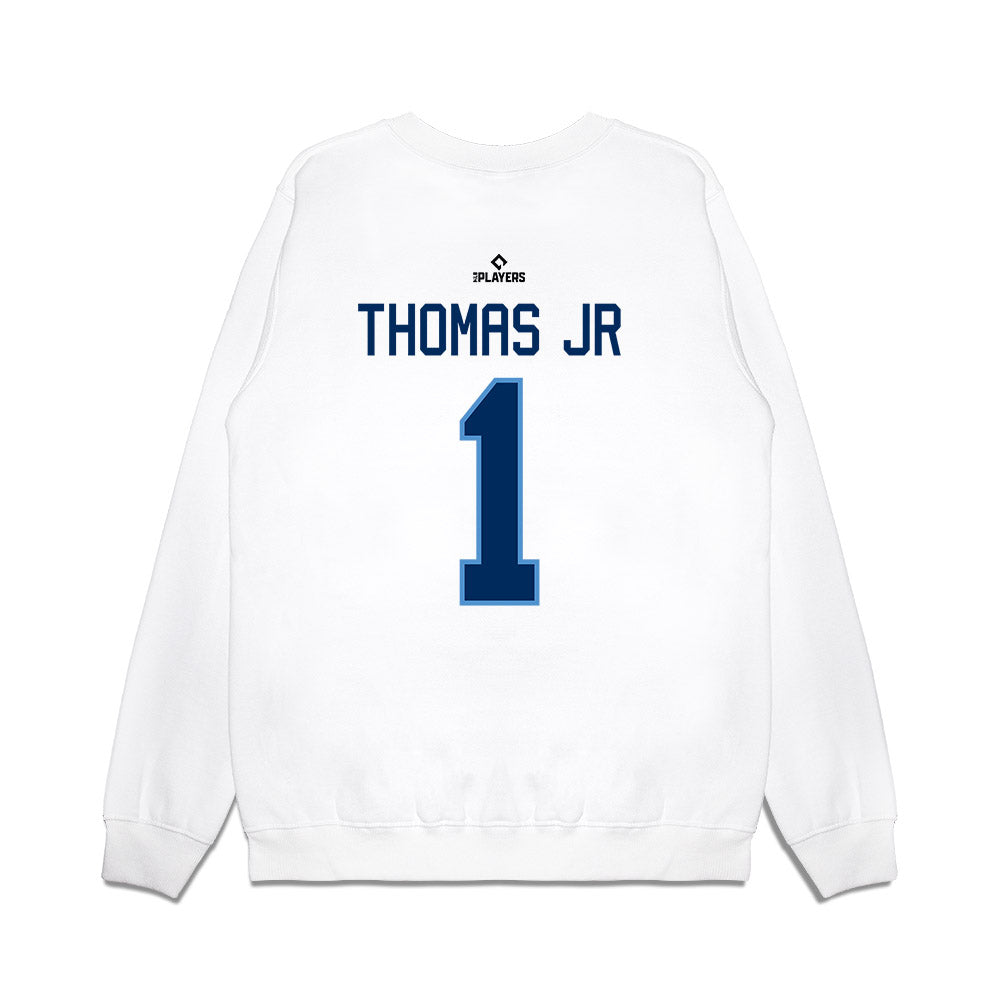 CC Hooks - MILB Baseball : Justin Thomas Jr. - Premium Crewneck Sweatshirt-1