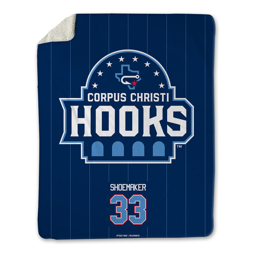 CC Hooks - MILB Baseball : Adam Shoemaker - Blanket-0