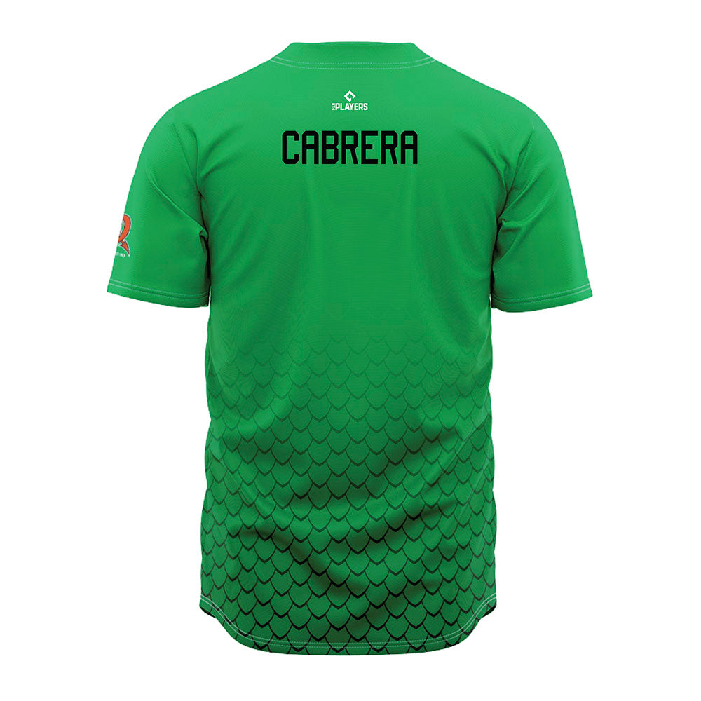 Dayton Dragons - MILB Baseball : Ricky Cabrera - Jersey-1