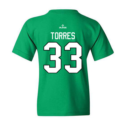 Dayton Dragons - MILB Baseball : Stharlin Torres - Youth T-Shirt-1
