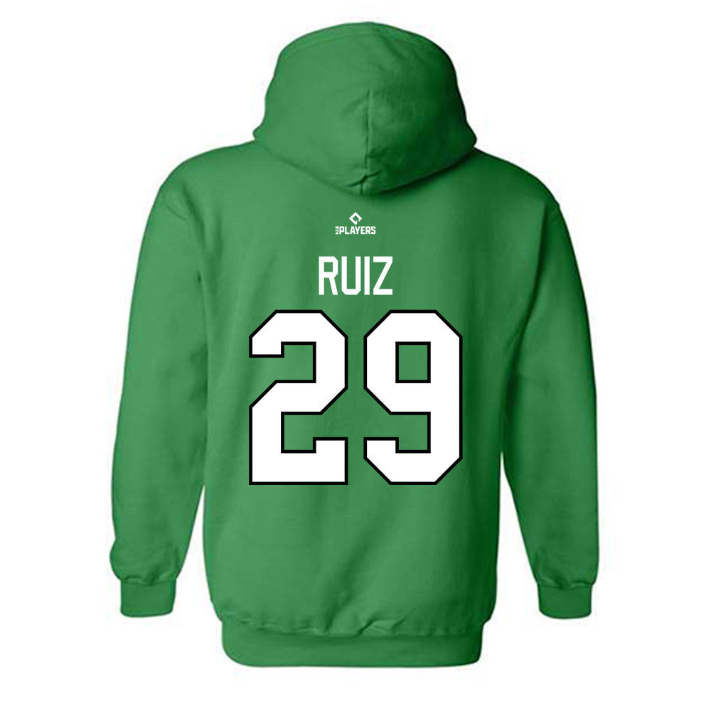Dayton Dragons - MILB Baseball : Damian Ruiz - Hooded Sweatshirt-1