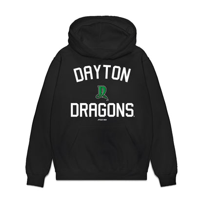 Dayton Dragons - MILB Baseball : Kyle Henley - Premium Hooded Sweatshirt-0