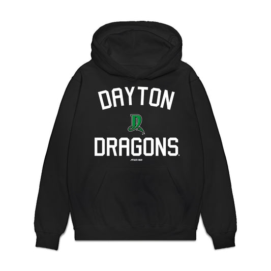 Dayton Dragons - MILB Baseball : Ty Doucette - Premium Hooded Sweatshirt-0