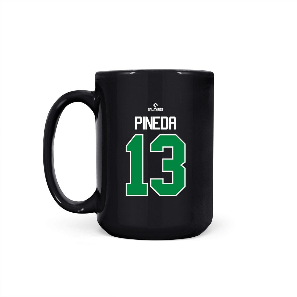 Dayton Dragons - MILB Baseball : Esmith Pineda - Coffee Mug-1