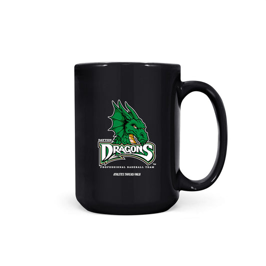 Dayton Dragons - MILB Baseball : JeanPierre Ortiz - Coffee Mug-0