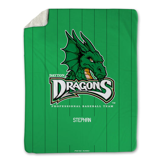 Dayton Dragons - MILB Baseball : Anthony Stephan - Blanket-0