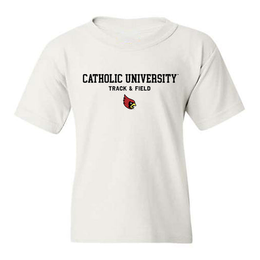 Catholic - NCAA Men's Track & Field : Josh Phillips - Classic Shersey Youth T-Shirt-0